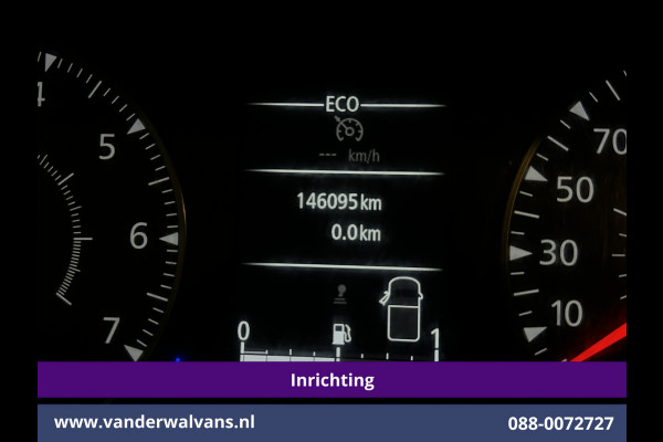 Opel Movano 2.3 Turbo 150pk L2H2 Inrichting Euro6 Airco | Navigatie | LED | Cruisecontrol | 2500kg Trekhaak Parkeersensoren, Bijrijdersbank