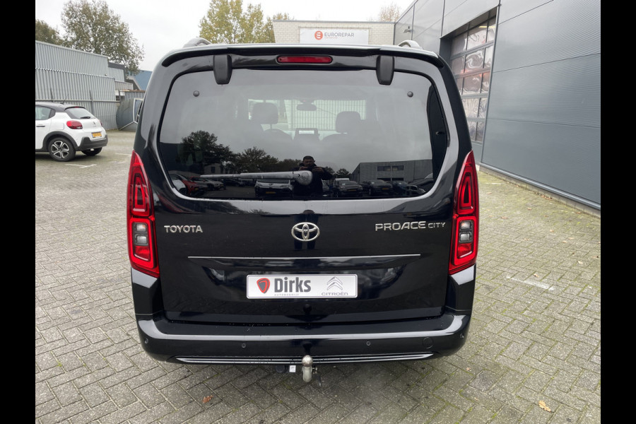 Toyota PROACE CITY Verso 130pk Dynamic Long 7-pers (7 stoelen -Trekhaak - Camera - Keyless Entry - Automatische Airco - Navigatie - Parkeersensoren V+A)