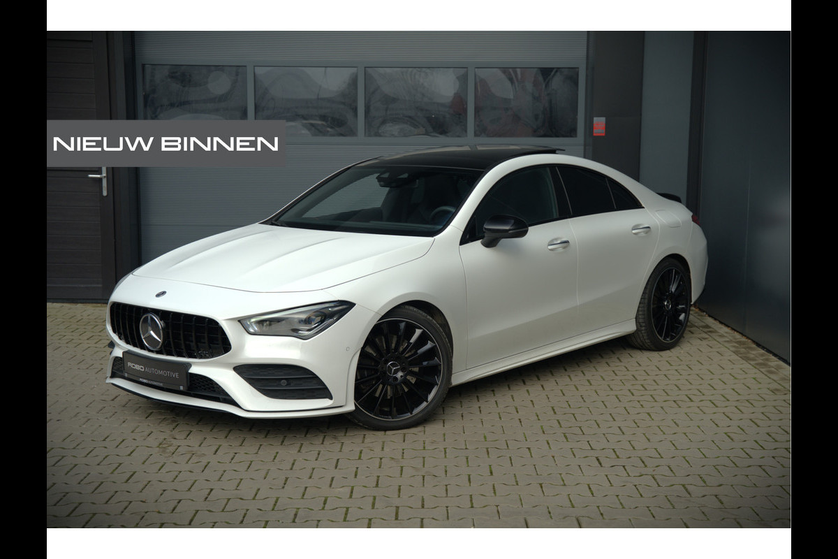 Mercedes-Benz CLA-Klasse 200 Business Solution AMG | Panoramadak | Stoelverwarming | Keyless | Memory Seats | Cruise Control | Ambiance verlichting | Camera | Parkeersensoren |