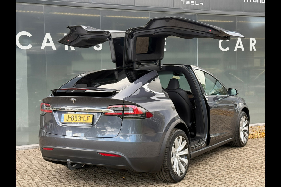 Tesla Model X Long Range AWD PREM AUDIO 89% SOH Trekhaak Winterpack