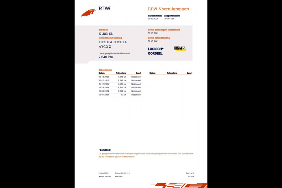 Toyota Aygo X 1.0 VVT-i 73pk Premium AUTOMAAT NL-Auto NAP Clima Cruise Navi Camera Carplay 18"LMV Keyless JBL Stoelverwarming