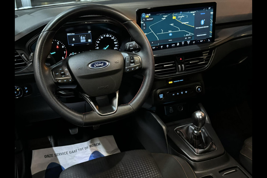 Ford FOCUS Wagon 1.0 EcoBoost Mild-Hybrid ST Line Garantie Carplay StuurVW StoelVW Cruise Clima Navi Lane Led Dab Rijklaar