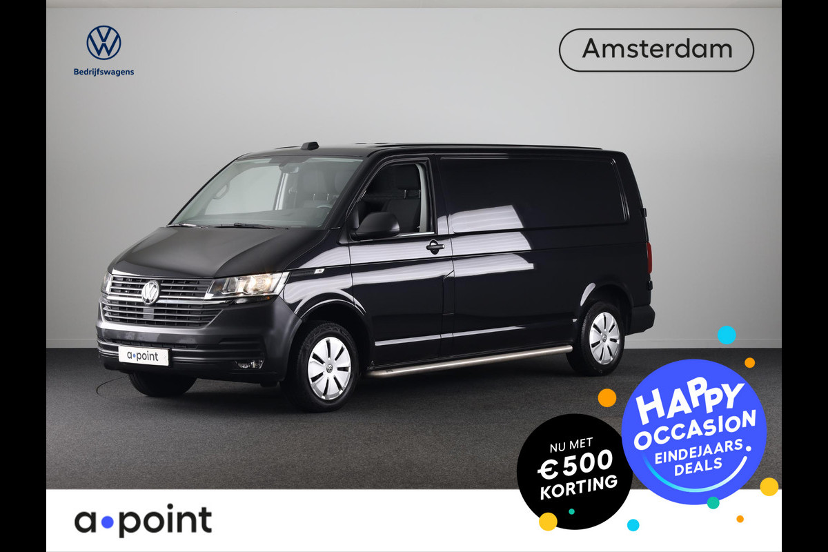 Volkswagen Transporter 2.0 TDI L2H1 28 Comfortline 110 pk | Verlengde garantie | Navigatie via App | Trekhaak | Parkeersensoren achter | Cruise control |