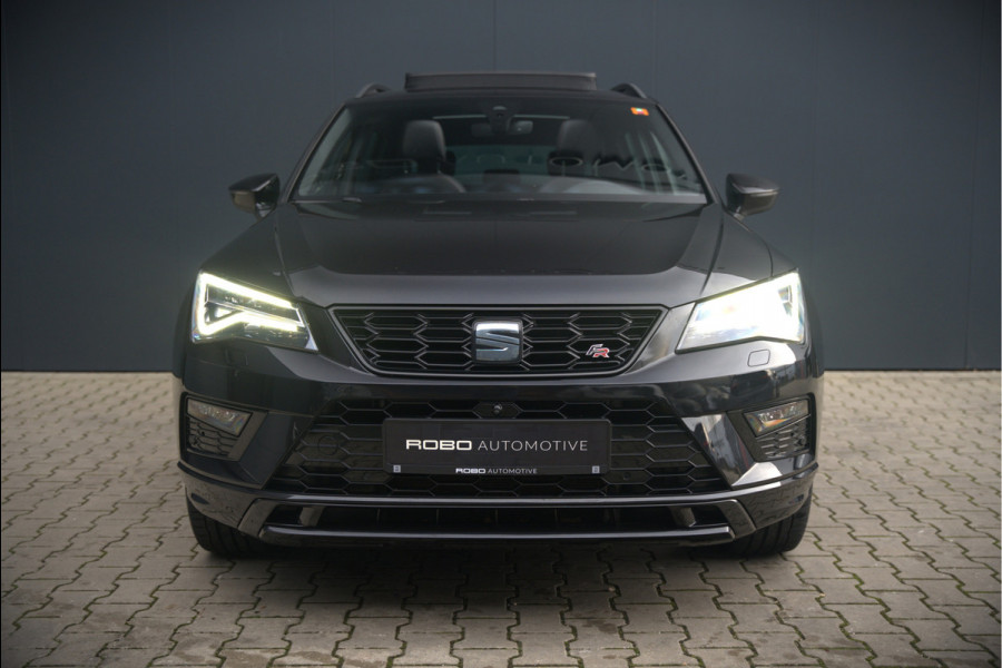 Seat Ateca 2.0 EcoTSI FR 4DRIVE | Panoramadak | Stoelverwarming | Keyless | 360 Camera | Standkachel | Navigatie | Apple Carplay | Trekhaak | Elektrische Stoel | Adaptive Cruise Control | Seat Sound | Adaptief Onderstel | D