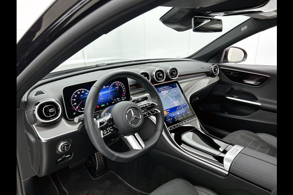 Mercedes-Benz C-Klasse Estate 300 e AMG Plug-In Hybride AMG Line | Trekhaak | Panorama Schuif-Kanteldak | Digital Licht | Rijassistentiepakket Plus incl. PRE-SAFE Inclusief 24 maanden MB Certified garantie voor Europa.