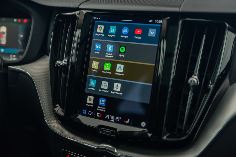 Volvo XC60 T6 Aut. LongRange Ultimate Bright ACC Stoelverwarming Leder Trekhaak 350pk