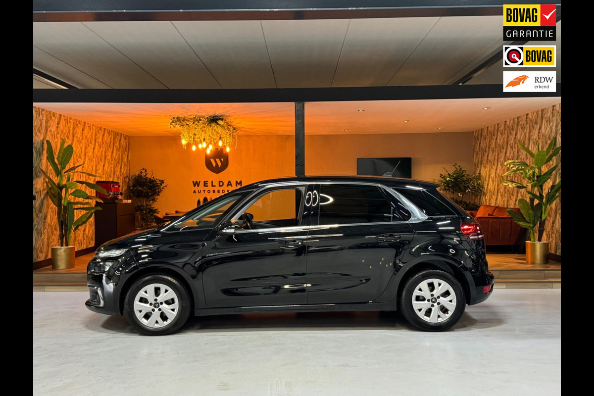 Citroën C4 Spacetourer 1.2 PureTech Garantie LED CarPlay Navi Clima Cruise Lane PDC Rijklaar