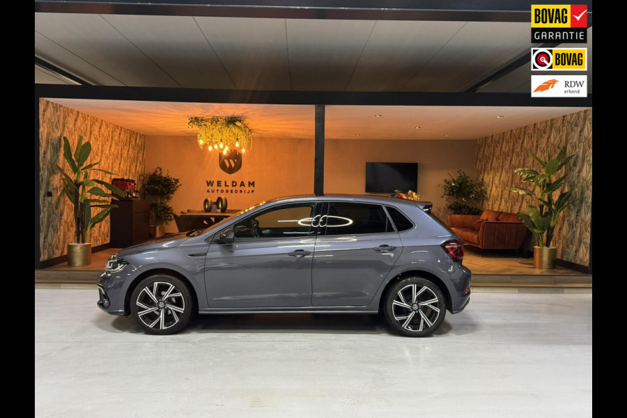 Volkswagen Polo 1.0 TSI 3x R-Line Garantie Pano IQ. Matrix Led Carplay Camera Keyless IQ. Drive Lane ACC Navi Clima Rijklaar