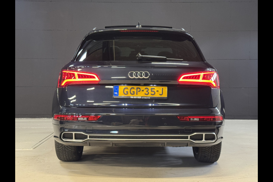 Audi Q5 55 TFSI e quattro Competition | 2x S-Line | Panoramadak | Wegkl. trekhaak | Ambianceverlichting | Adaptive cruise | Carplay | Camera