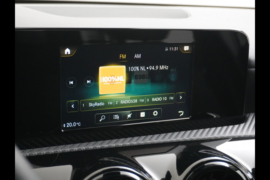 Mercedes-Benz A-Klasse 180 Navi Virtual-Cockpit Camera Ecc Cruise Control Pdc Keyless Stoelverwarming Regen-Lichtsensor Led Lmv Bluetooth