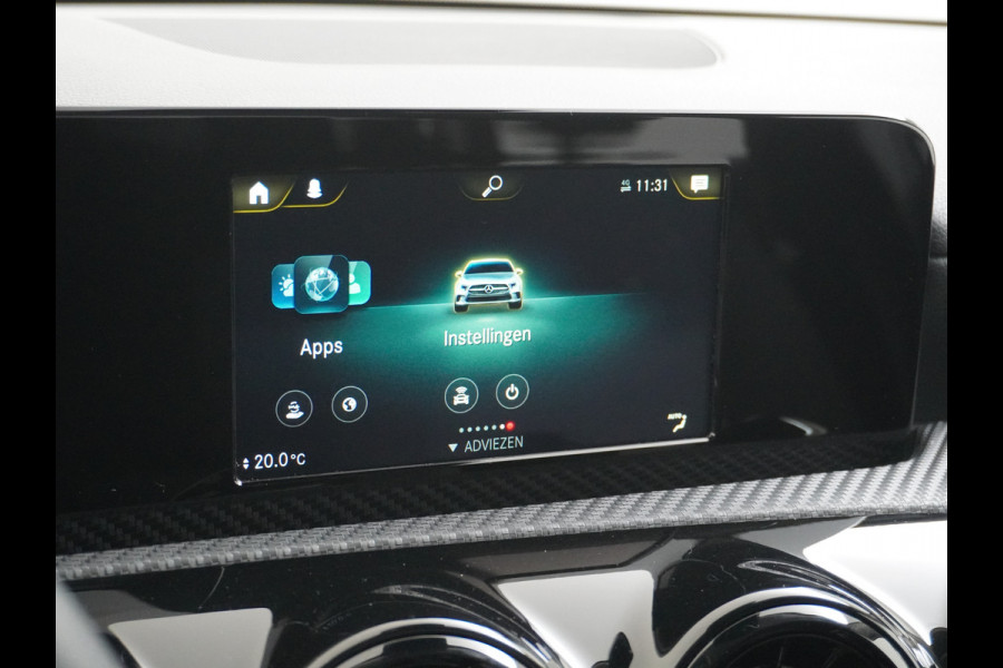 Mercedes-Benz A-Klasse 180 Navi Virtual-Cockpit Camera Ecc Cruise Control Pdc Keyless Stoelverwarming Regen-Lichtsensor Led Lmv Bluetooth
