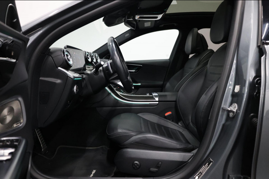 Mercedes-Benz C-Klasse 200 AMG Line BTW/LED/VIRTUAL/SFEER/PANORAMADAK/LEER+S.VERWARMING+MEMORY/CAM/LINE/ACC/ECC/12 MDN GARANTIE!