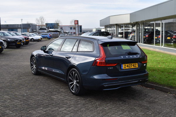 Volvo V60 T6 AWD 350PK Plug-in Hybrid Plus Dark | Trekhaak | H&K | 360 Camera| BLIS | ACC | Leder | Stuurverwarming