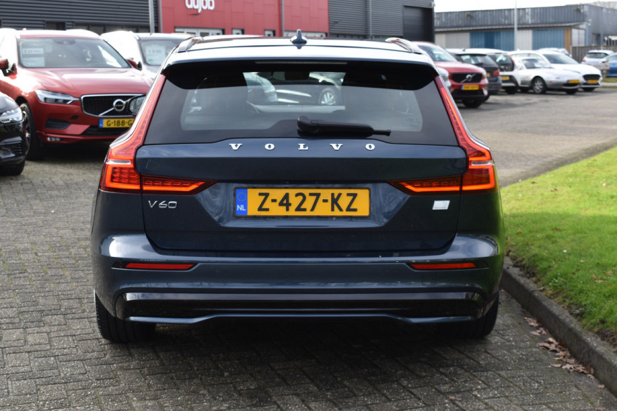 Volvo V60 T6 AWD 350PK Plug-in Hybrid Plus Dark | Trekhaak | H&K | 360 Camera| BLIS | ACC | Leder | Stuurverwarming