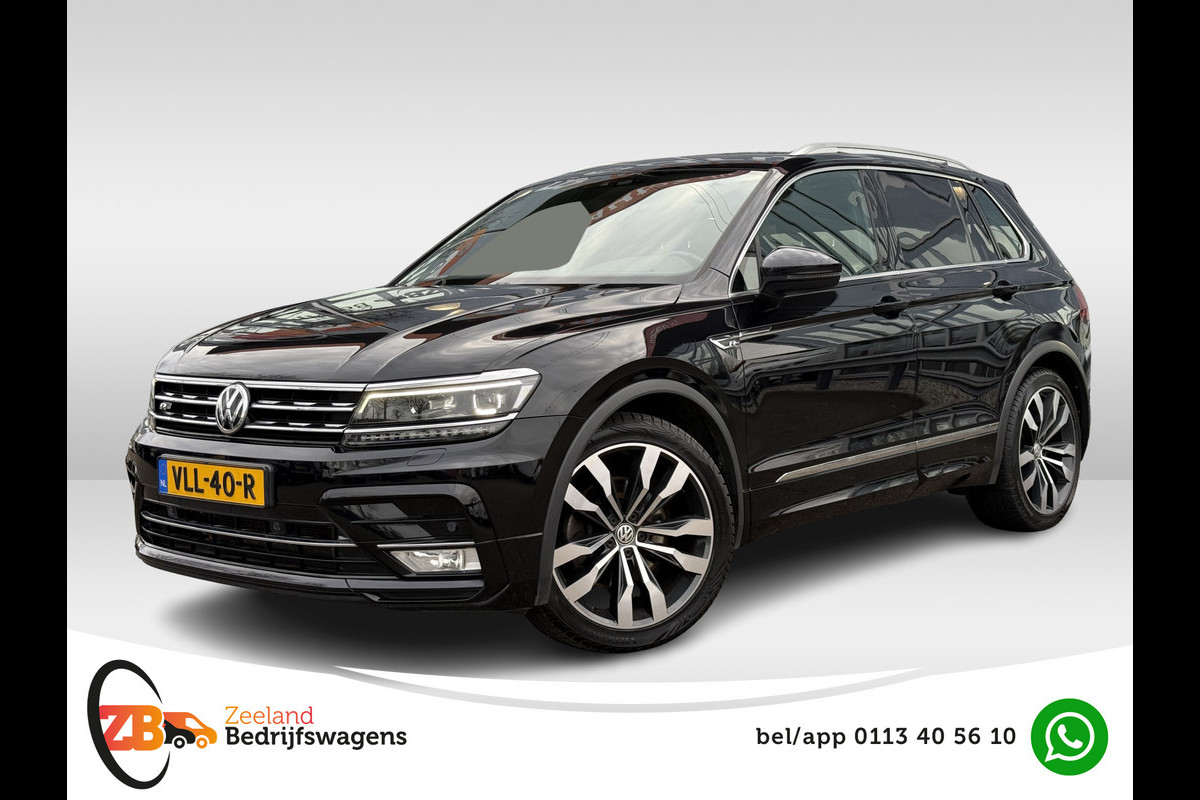Volkswagen Tiguan 2.0 TDI 4Motion R-line | Grijs kent. | Pano | Virutal | ACC | Trekhaak