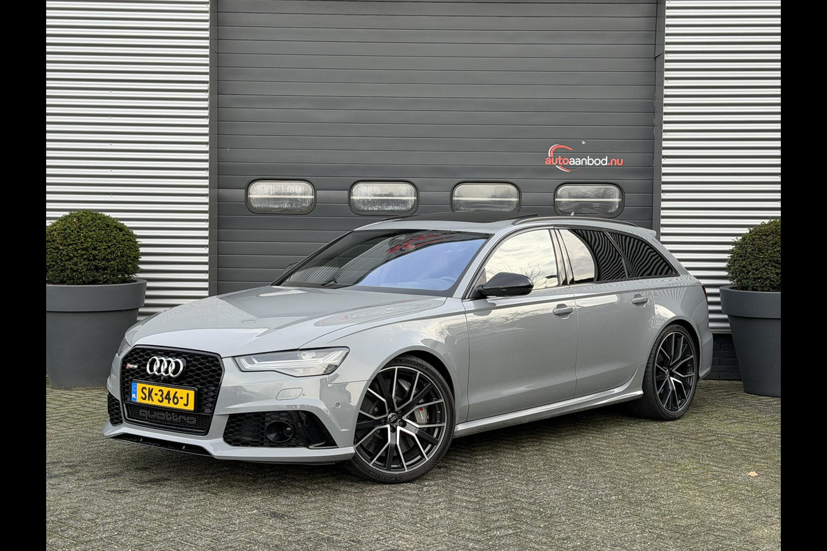 Audi A6 Avant 4.0 TFSI RS6 Quattro Performance | Keramische Remmen | Panoramadak | Head-Up | Carbon | DAB | Privacy Glass |