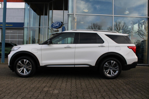Ford Explorer 3.0 V6 EcoBoost PHEV Platinum | Trekhaak | Stoelverwarming + Koeling | 360 Camera | Adaptive Cruise Control | Climate Control | Navigatie |
