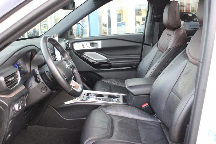 Ford Explorer 3.0 V6 EcoBoost PHEV Platinum | Trekhaak | Stoelverwarming + Koeling | 360 Camera | Adaptive Cruise Control | Climate Control | Navigatie |