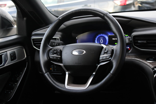 Ford Explorer 3.0 V6 EcoBoost PHEV Platinum | Trekhaak | Stoelverwarming + Koeling | 360 Camera | Adaptive Cruise Control | Climate Control | Navigatie |