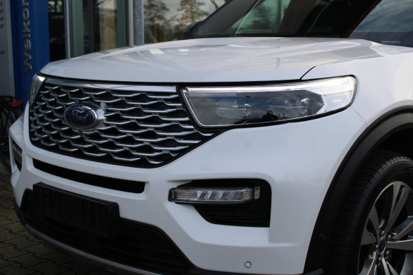 Ford Explorer 3.0 V6 EcoBoost PHEV Platinum | Trekhaak | Stoelverwarming + Koeling | 360 Camera | Adaptive Cruise Control | Climate Control | Navigatie |