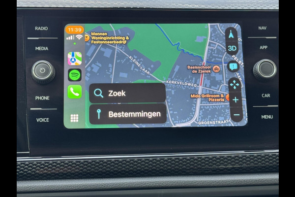 Volkswagen Polo 1.0 TSI Life Automaat Airco Adaptive cruise Full LED Navi Apple / Android Bleutooth Parkeersensoren voor / achter