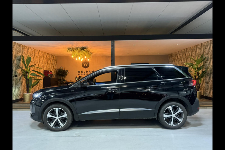 Peugeot 5008 1.2 PureTech GT 7P. Garantie Carplay Memory Massage Sfeer StoelVW Camera Leder ACC Clima Navi Led Dab PDC Rijklaar