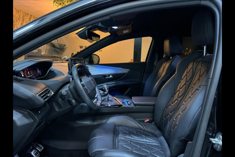 Peugeot 5008 1.2 PureTech GT 7P. Garantie Carplay Memory Massage Sfeer StoelVW Camera Leder ACC Clima Navi Led Dab PDC Rijklaar