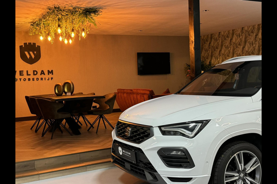 Seat Ateca 1.5 TSI FR Business Intense Garantie Memory Carplay Camera StuurVW StoelVW Sfeer ACC Navi Clima Led Dab PDC Rijklaar