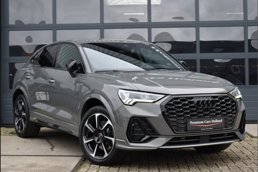 Audi Q3 Sportback 45 TFSI e S-Line 245 Pk Black Ed Chronos Grijs Metallic Navi Sfeer Trekhaak 19 Inch