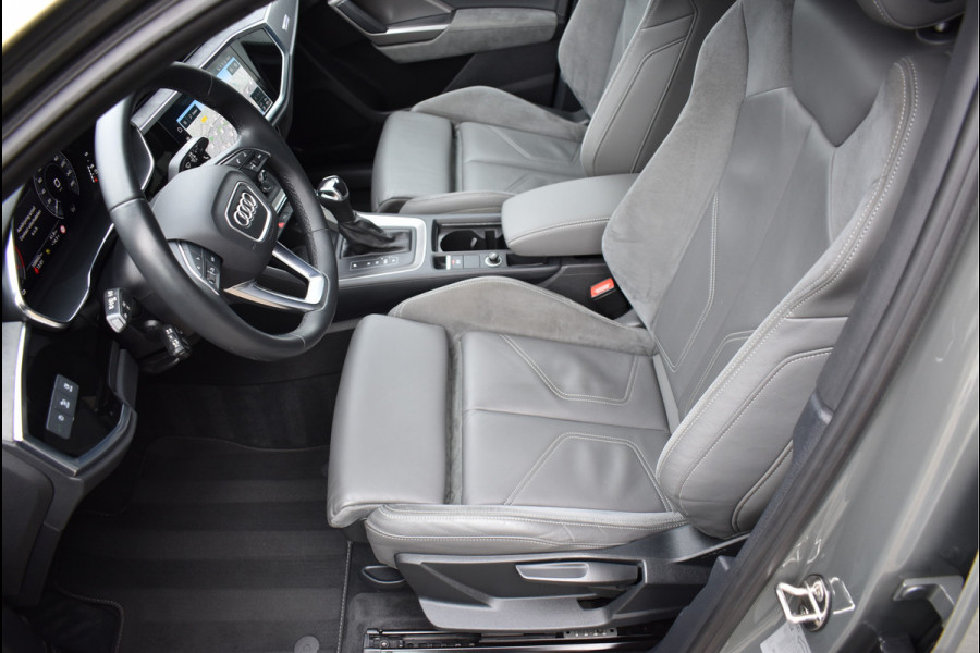 Audi Q3 Sportback 45 TFSI e S-Line 245 Pk Black Ed Chronos Grijs Metallic Navi Sfeer Trekhaak 19 Inch