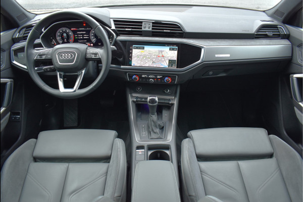 Audi Q3 Sportback 45 TFSI e S-Line 245 Pk Black Ed Chronos Grijs Metallic Navi Sfeer Trekhaak 19 Inch