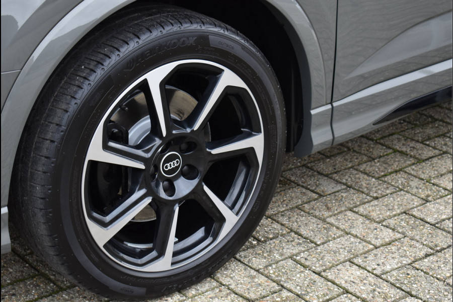 Audi Q3 Sportback 45 TFSI e S-Line 245 Pk Black Ed Chronos Grijs Metallic Navi Sfeer Trekhaak 19 Inch