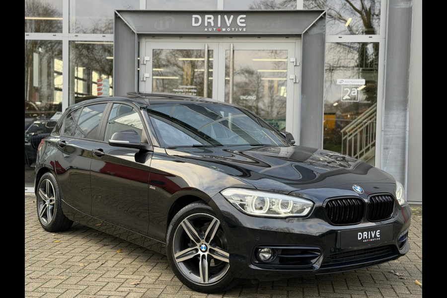 BMW 1-serie 118i Edition Sport Line Shadow High Ex. |Schuif/kanteldak|Harman Kardon|Leer|Memory|Carplay|Cam