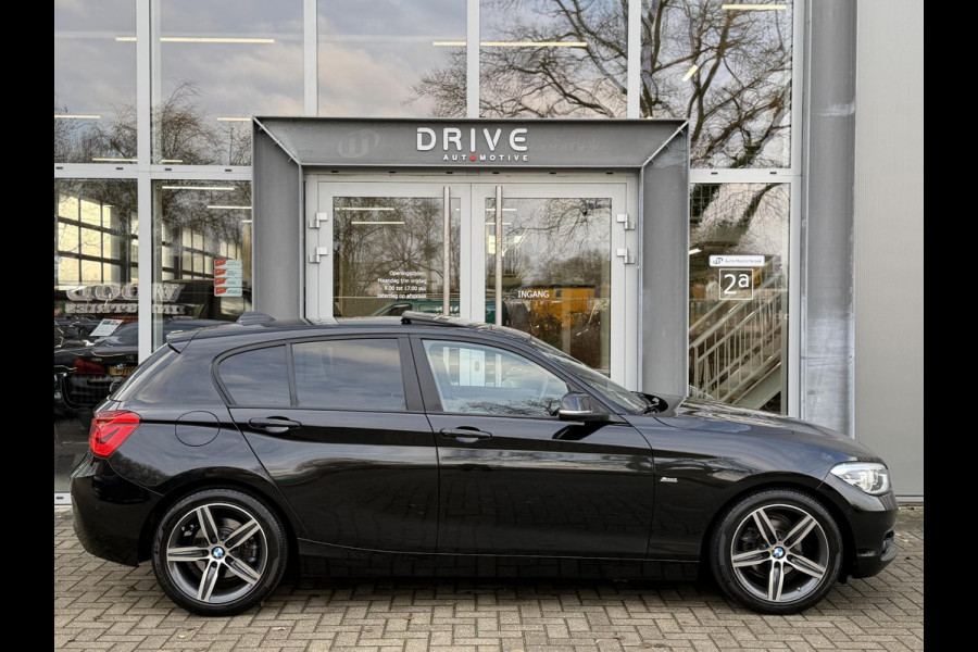 BMW 1-serie 118i Edition Sport Line Shadow High Ex. |Schuif/kanteldak|Harman Kardon|Leer|Memory|Carplay|Cam
