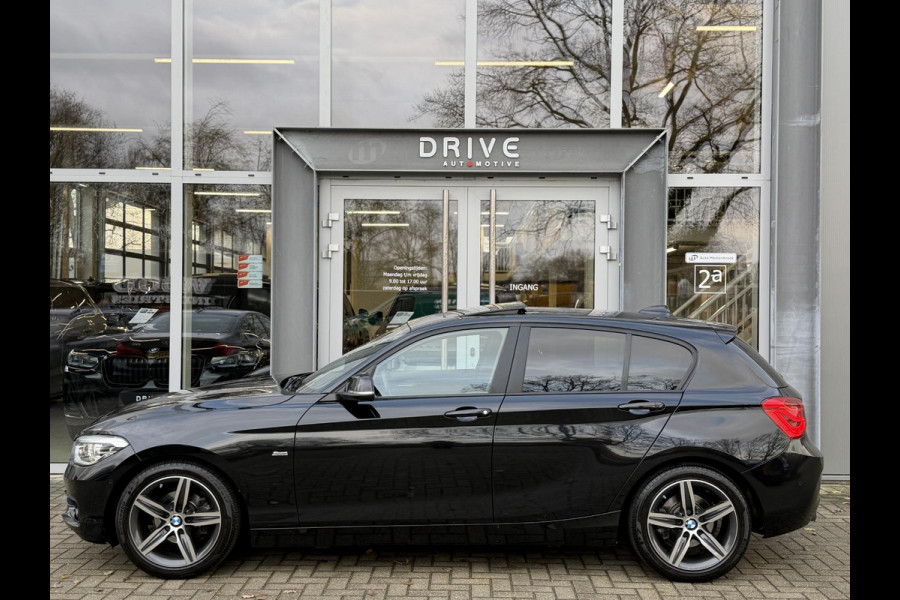 BMW 1-serie 118i Edition Sport Line Shadow High Ex. |Schuif/kanteldak|Harman Kardon|Leer|Memory|Carplay|Cam