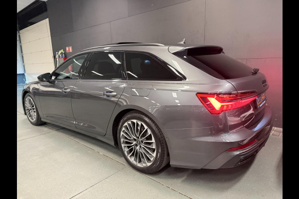 Audi A6 Avant 55 TFSI e-quattro 3X S-LINE BLACK-LINE PANO/B&O/SFEERVERL/M-STOELEN/NAVI/DAB/CARPLAY///