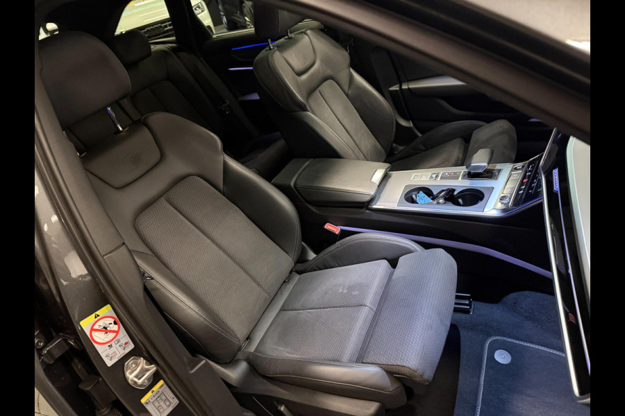 Audi A6 Avant 55 TFSI e-quattro 3X S-LINE BLACK-LINE PANO/B&O/SFEERVERL/M-STOELEN/NAVI/DAB/CARPLAY///