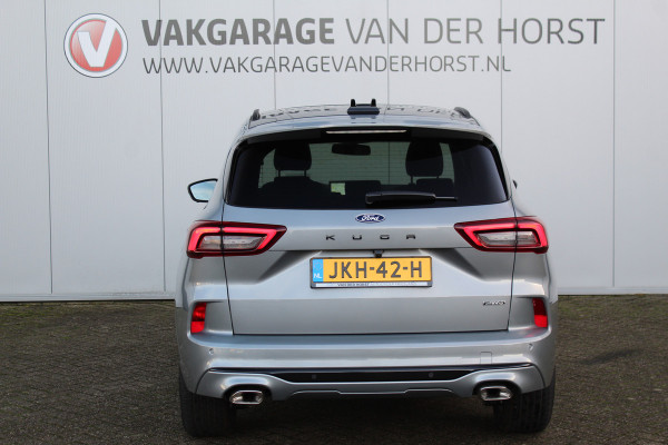 Ford Kuga 2.5-243pk PHEV ST-Line X. Van €. 54.937,- voor €. 43.735,- ! Trekgewicht van 2.100kg ! Elektr. verstelb. AGR stoelen voor, Stoel-, stuur-, voorraam- en achterbank verwarming, Elektr. panorama/schuif-kanteldak , Trekhaak elektr. wegklapbaar, B&O soundsyst. etc.