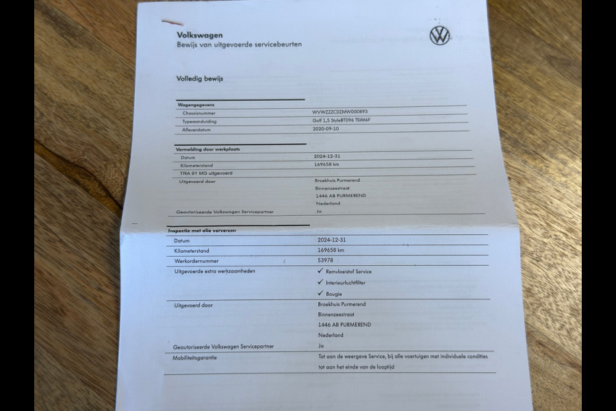 Volkswagen Golf 1.5 TSI Style / Nardo Grey !