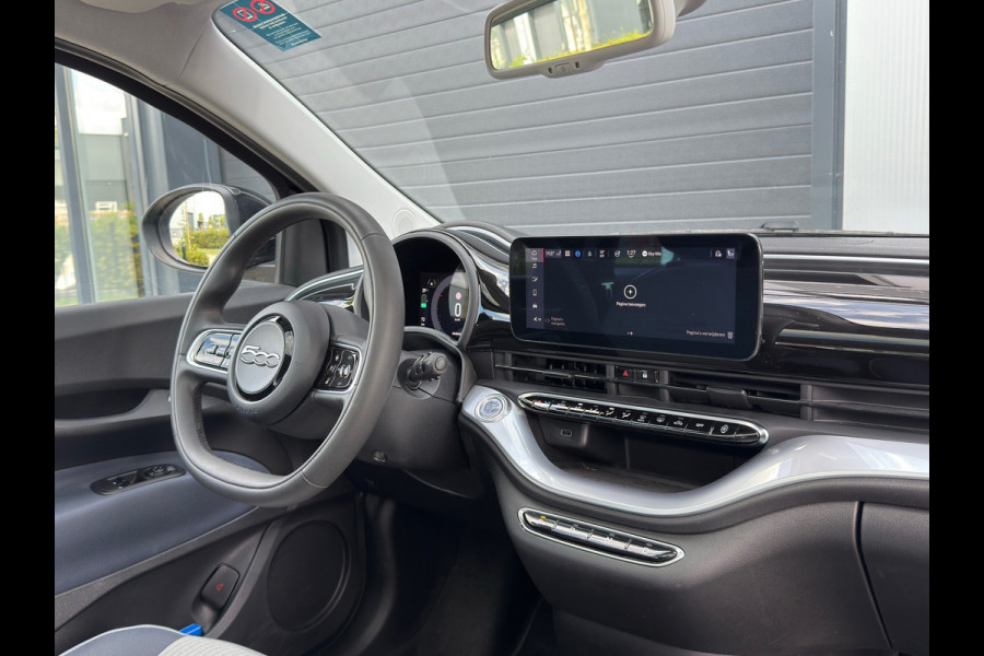 Fiat 500 Icon 42 kWh / 1e Eig / Grote Accu / Lage KM / ACTIE