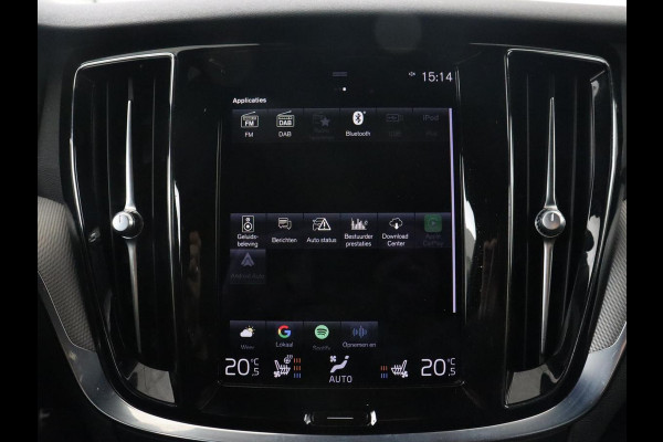 Volvo S60 2.0 Recharge T6 R-Design | Panoramadak | Leder | 360 Camera | Head-Up | Adaptive cruise | Stoelventilatie | Harman/Kardon | Massage | Carplay | Navigatie | Full LED | Memory | PHEV | Plug In