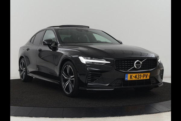 Volvo S60 2.0 Recharge T6 R-Design | Panoramadak | Leder | 360 Camera | Head-Up | Adaptive cruise | Stoelventilatie | Harman/Kardon | Massage | Carplay | Navigatie | Full LED | Memory | PHEV | Plug In