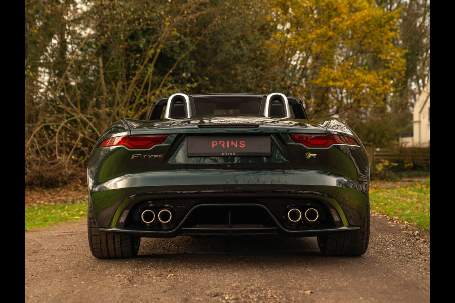 Jaguar F-Type P575 AWD R | Meridian | Stoelventilatie | British Racing Green metallic