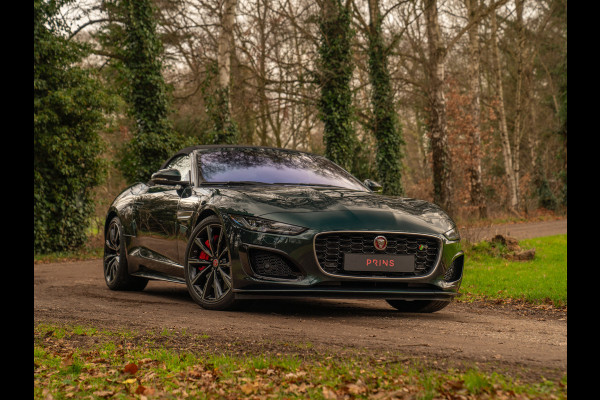 Jaguar F-Type P575 AWD R | Meridian | Stoelventilatie | British Racing Green metallic