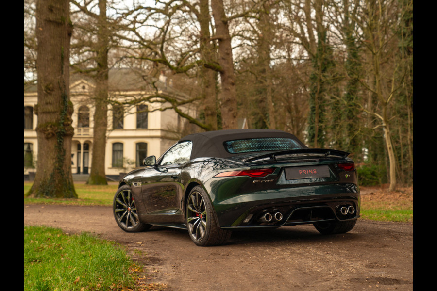 Jaguar F-Type P575 AWD R | Meridian | Stoelventilatie | British Racing Green metallic