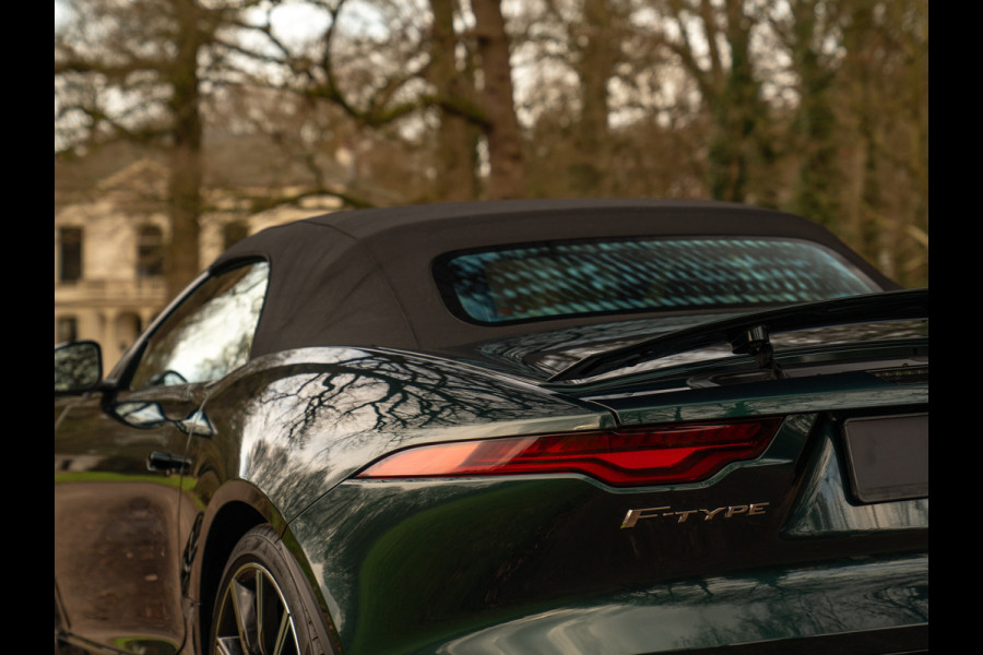 Jaguar F-Type P575 AWD R | Meridian | Stoelventilatie | British Racing Green metallic