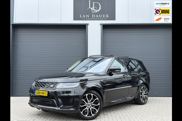 Land Rover Range Rover Sport P400e Autobiography Dynamic / BTW / Luchtvering / 360 Camera / Schuifdak / Black / ACTIE !
