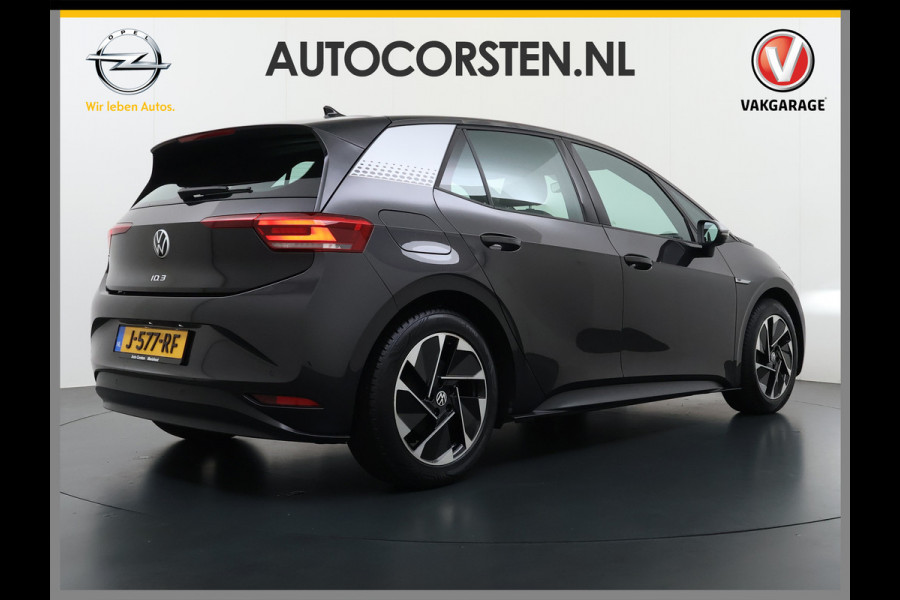 Volkswagen ID.3** Gereserveerd** First 58kWh Navi Ecc Adap.Cruise Apple Carplay Android 18"lm Pdc Bluetooth Keyless Led Rijstrooksensor IQ Drive Stoel+Stuurverwarming 1e Eigenaar Origineel Nederlandse Auto