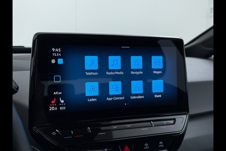 Volkswagen ID.3** Gereserveerd** First 58kWh Navi Ecc Adap.Cruise Apple Carplay Android 18"lm Pdc Bluetooth Keyless Led Rijstrooksensor IQ Drive Stoel+Stuurverwarming 1e Eigenaar Origineel Nederlandse Auto