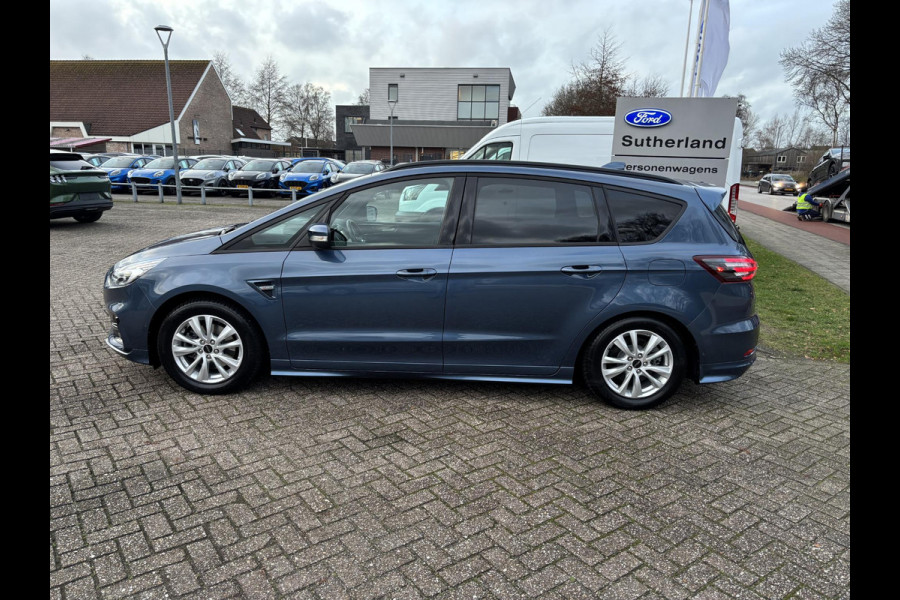 Ford S-Max 2.5 FHEV ST-Line Hybride Automaat 190pk | Adaptieve Cruise | SONY Audio | Dode hoeksensoren | Full LED Koplampen | Elektrische Achterklep